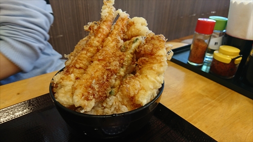 16日・海鮮食堂太陽の天丼がデカ過ぎた！